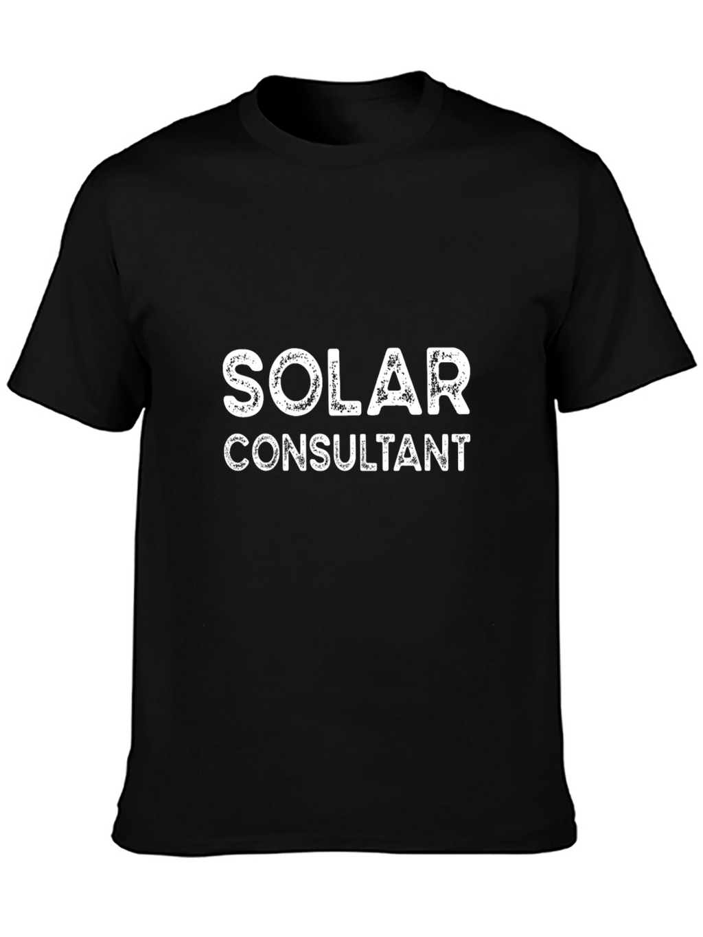 Solar Consultant T-Shirt - Black Crew Neck