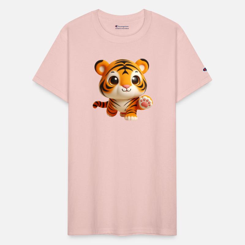 Charming Baby Tiger in Playful Pose
