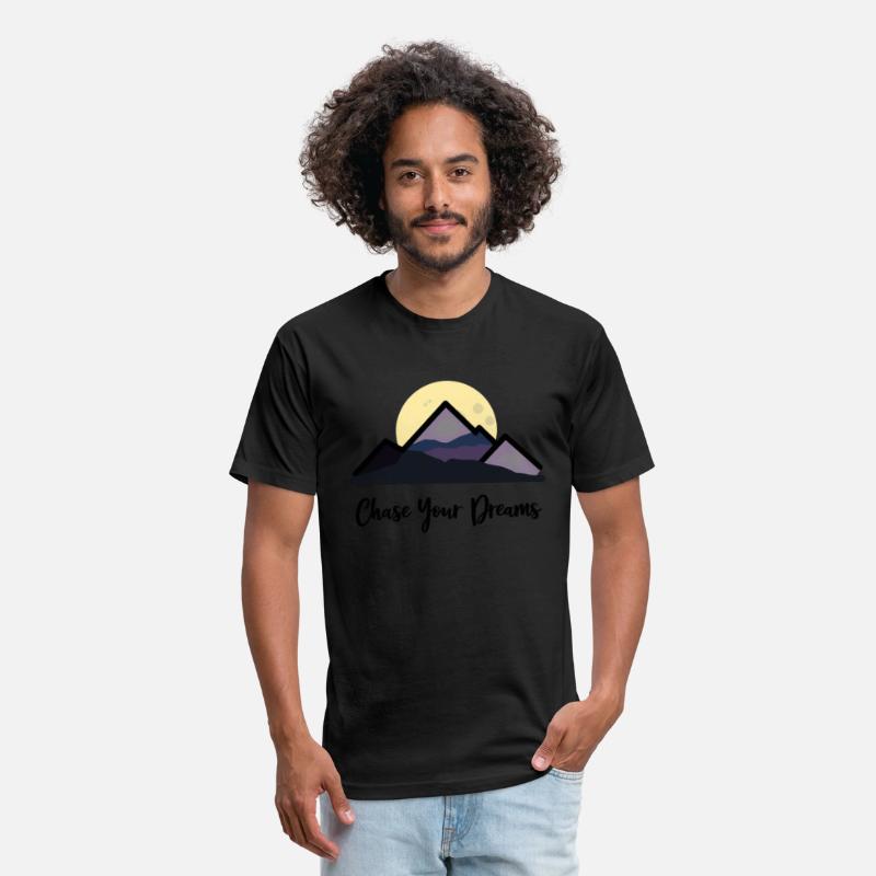 Chase Your Dreams Minimalist Mountain Landscape