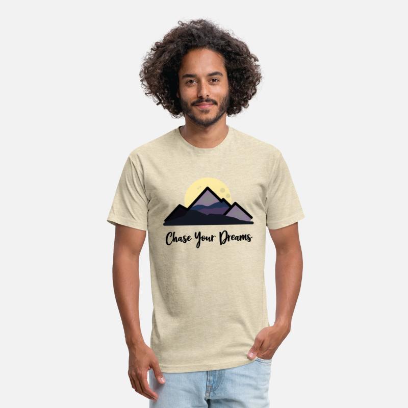 Chase Your Dreams Minimalist Mountain Landscape
