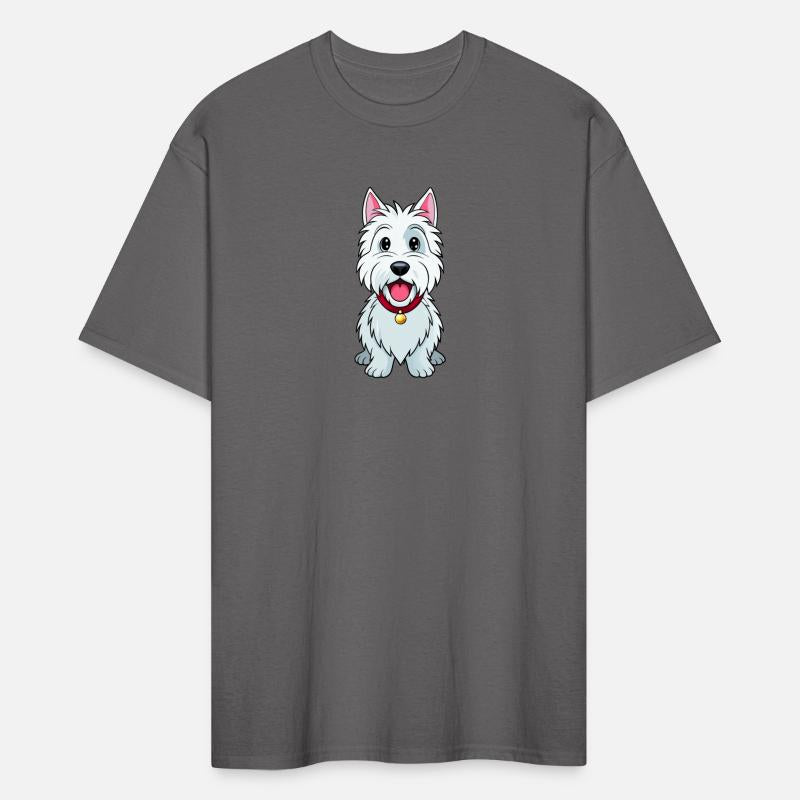Cheeky Westie Grinning Art
