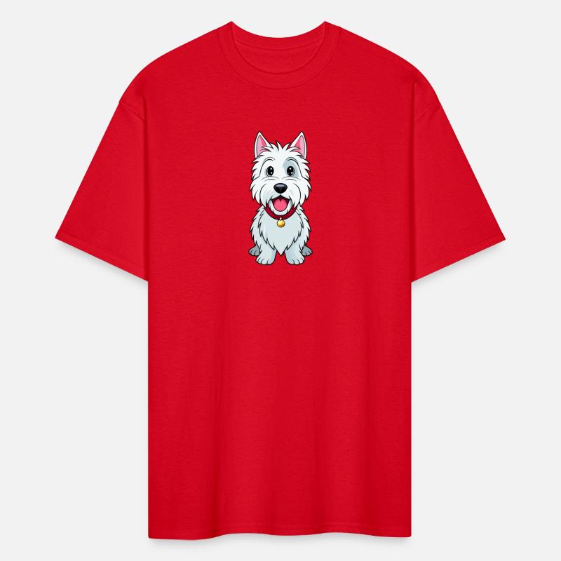 Cheeky Westie Grinning Art