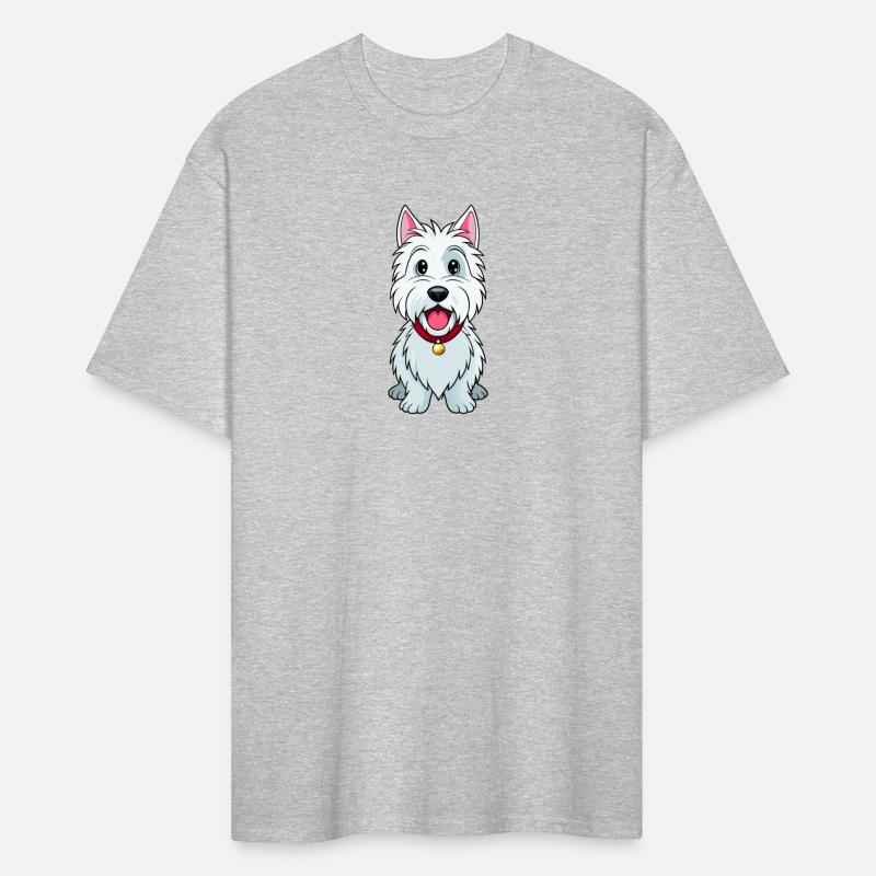 Cheeky Westie Grinning Art