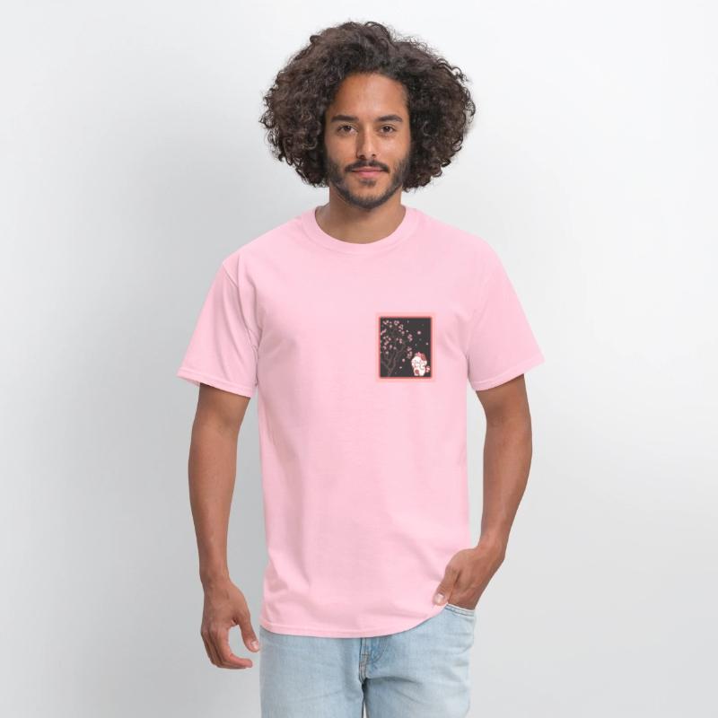 Cherry Blossom Shirt, Kawaii Cat Cherry Blossom