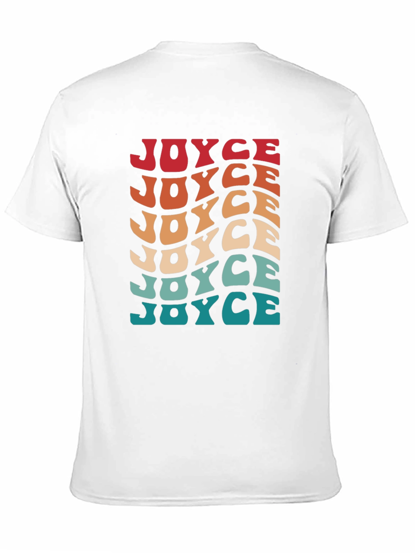 Retro JOYCE T-Shirt - Cool Personalized Tee