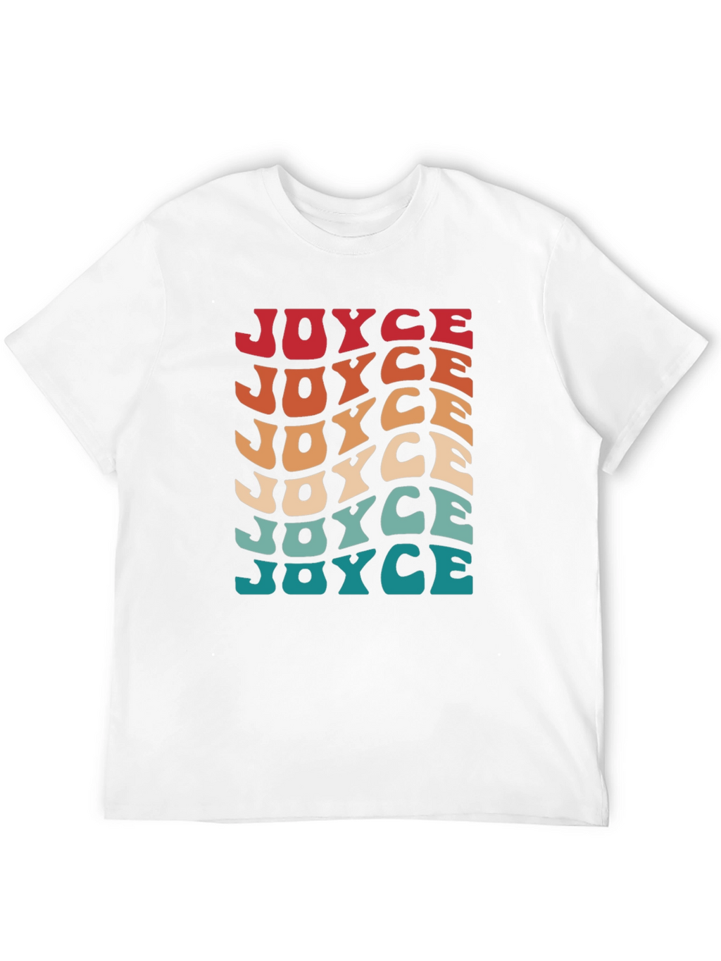 Retro JOYCE T-Shirt - Cool Personalized Tee