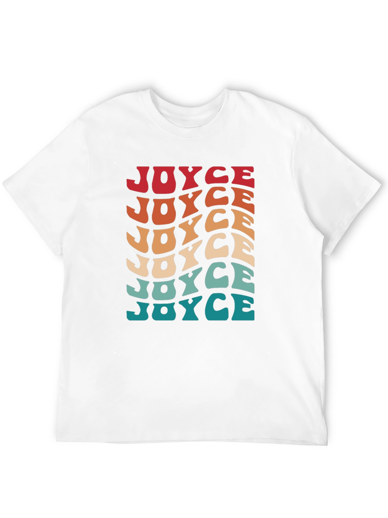 Retro JOYCE T-Shirt - Cool Personalized Tee