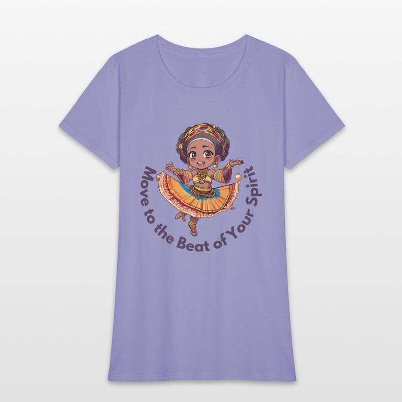 Chibi Afro Dancer – Spirit in Motion