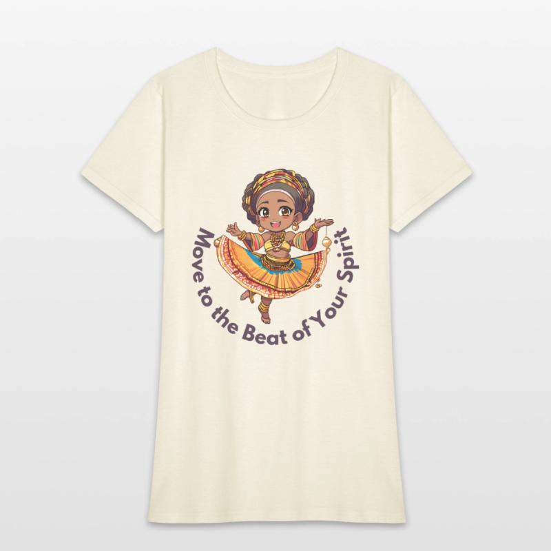 Chibi Afro Dancer – Spirit in Motion