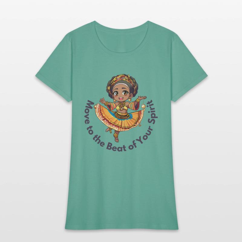 Chibi Afro Dancer – Spirit in Motion