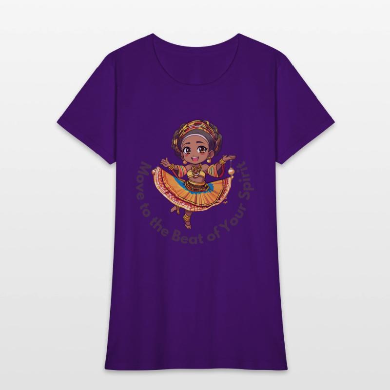 Chibi Afro Dancer – Spirit in Motion