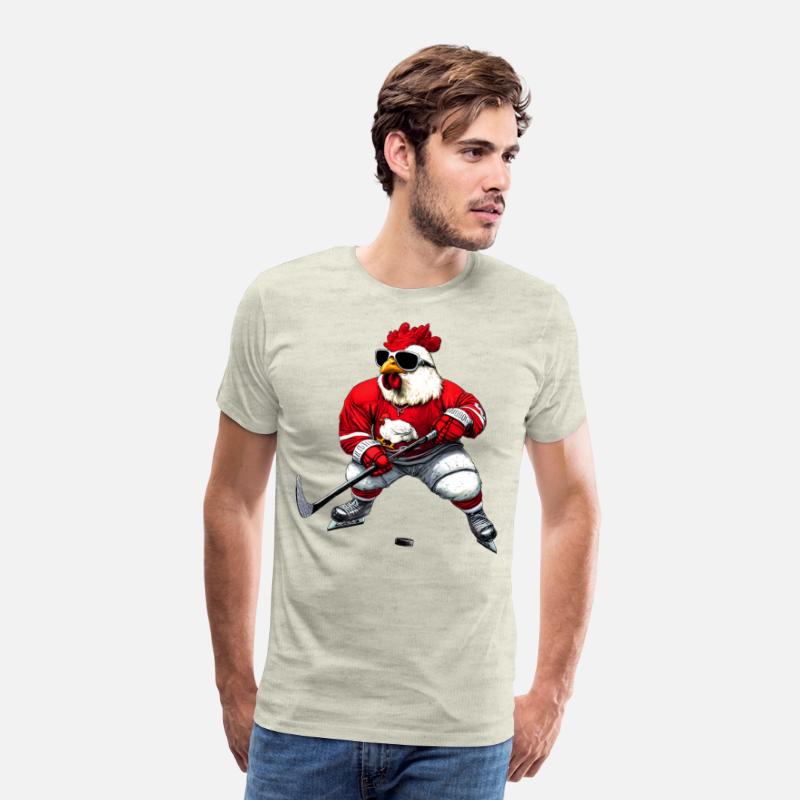 Chicken ice hockey