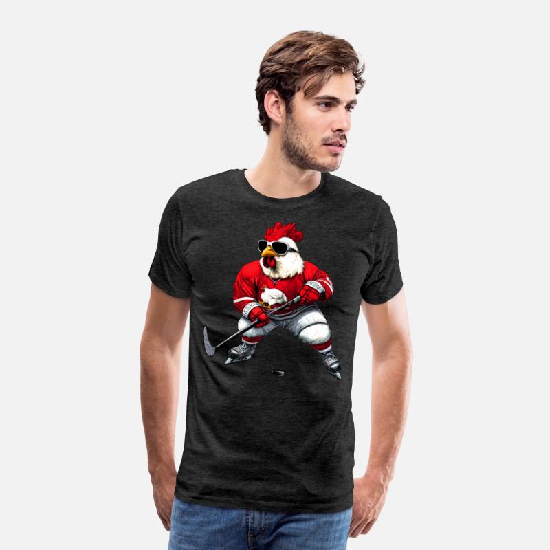 Chicken ice hockey