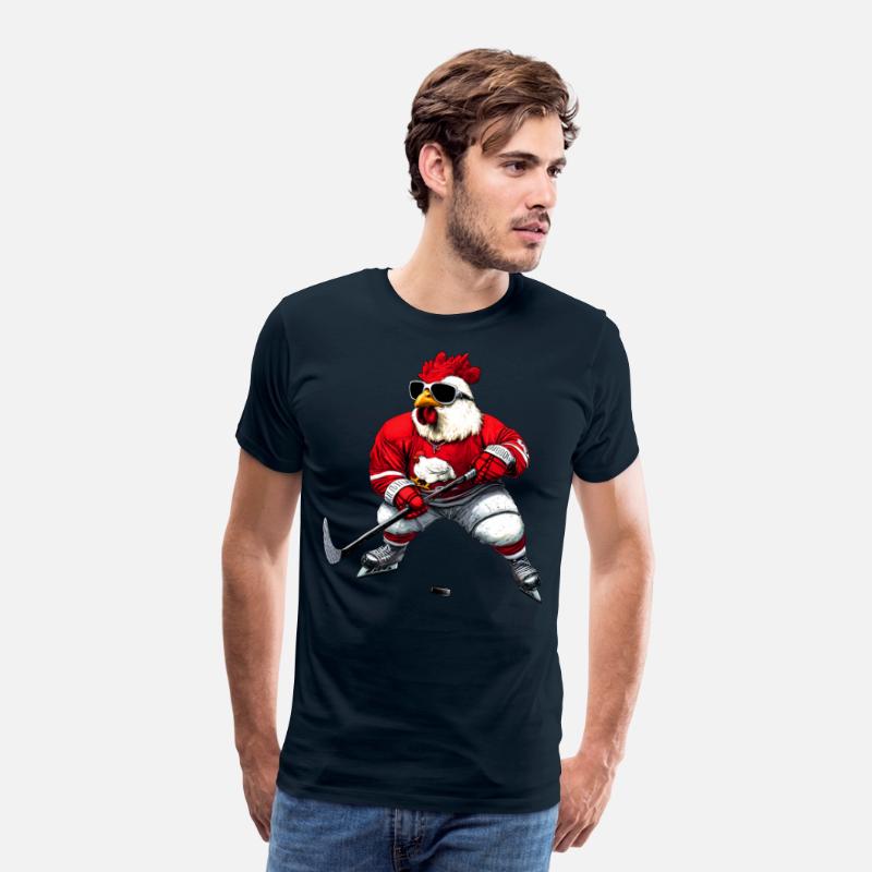 Chicken ice hockey