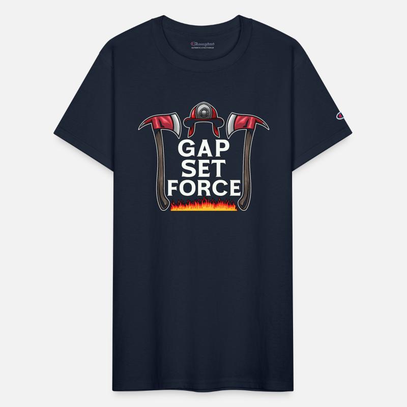 Chief Firefighter Gap Set Force Fire Department