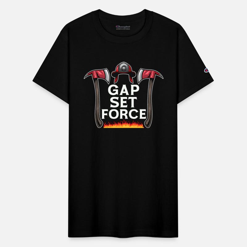 Chief Firefighter Gap Set Force Fire Department