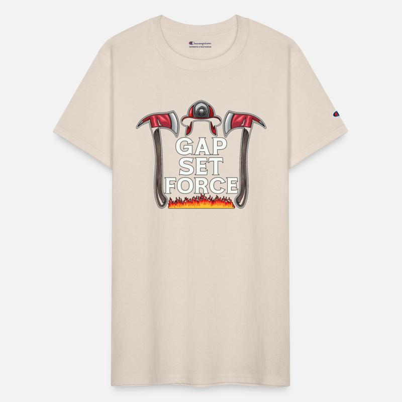 Chief Firefighter Gap Set Force Fire Department