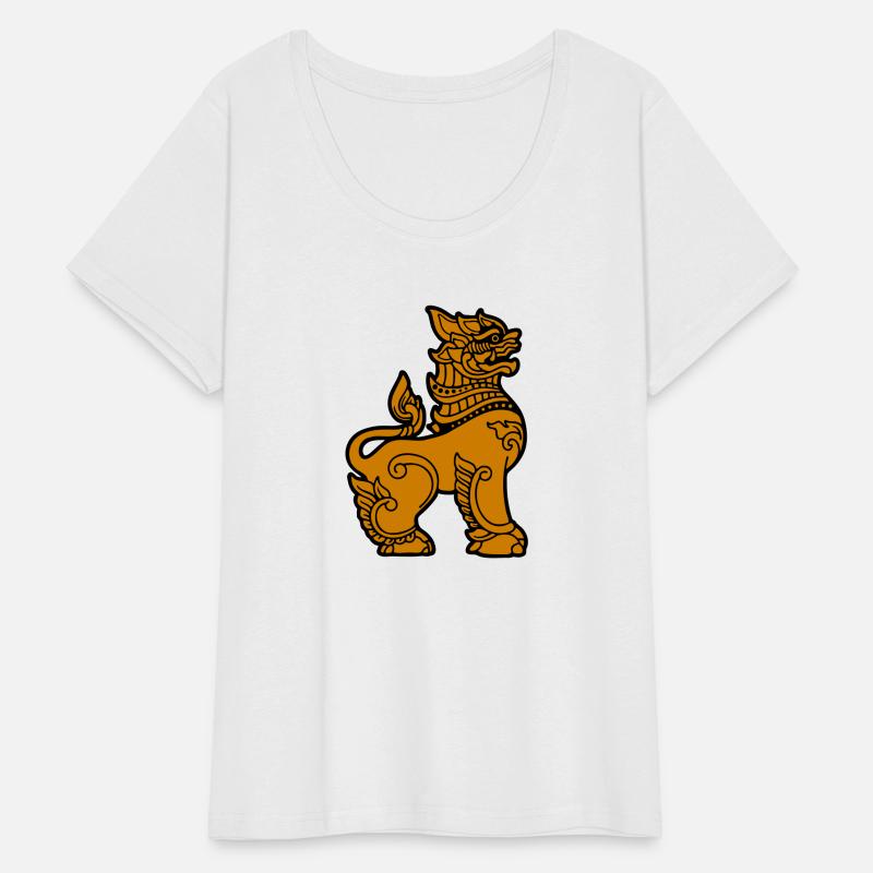 Chinthe burma asian god animal