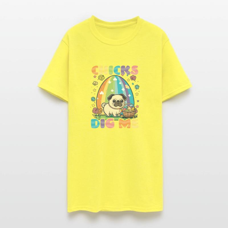 Christian Easter Chicks Dig Me Pug