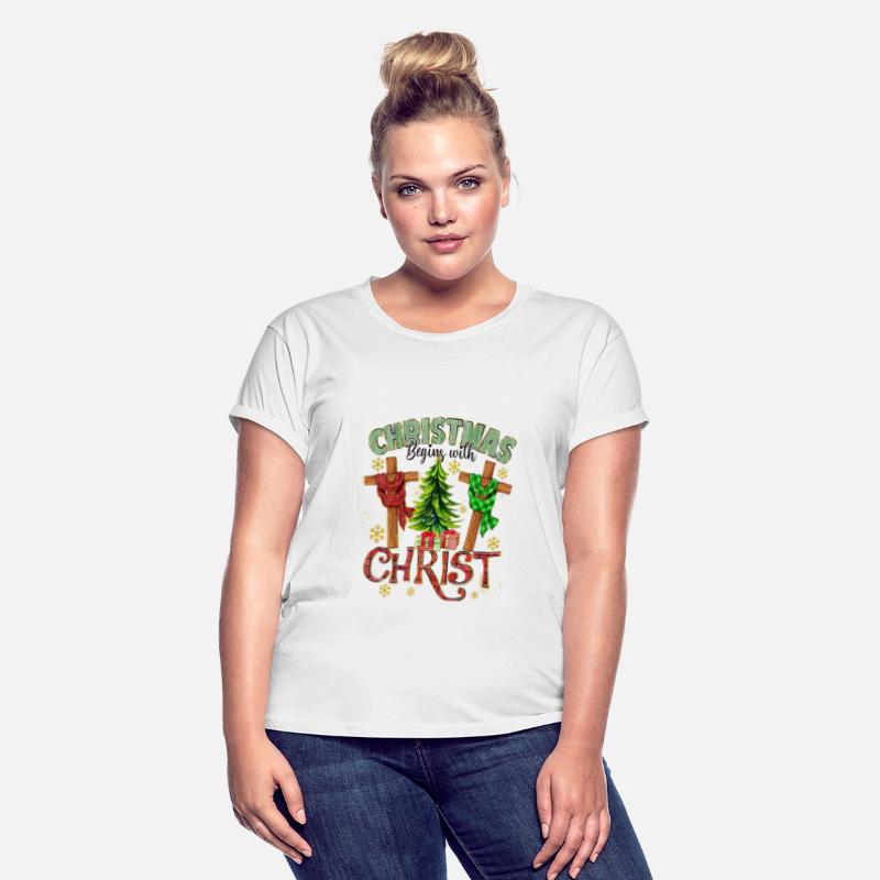 Christmas Begins With Christ Christian Holiday