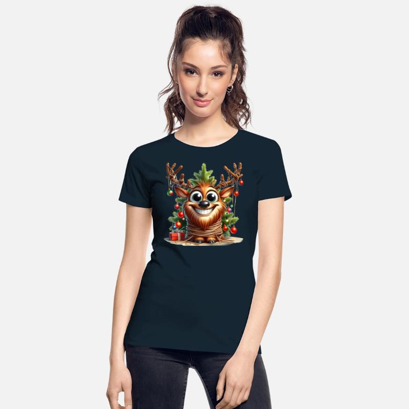 Christmas Merry Christmas For Gift Funny Reindeer
