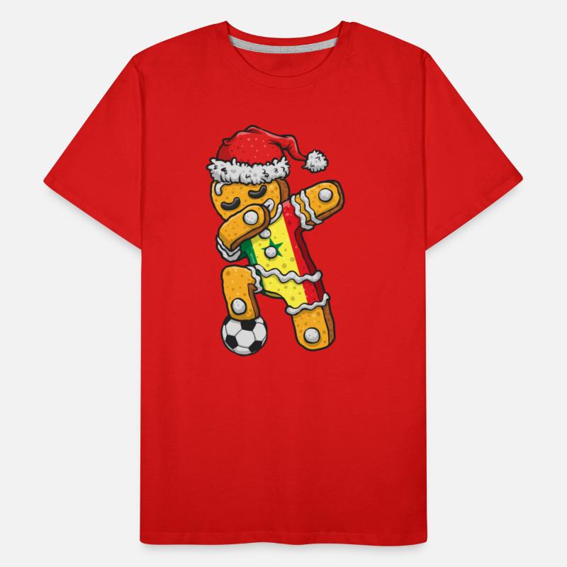 Christmas Shirt, Soccer Boy Jersey Dabbing