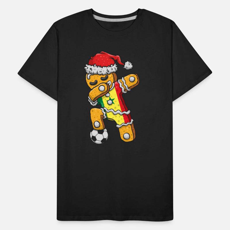 Christmas Shirt, Soccer Boy Jersey Dabbing