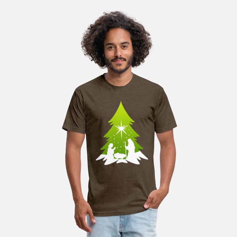 Christmas Tree Nativity Scene Artist