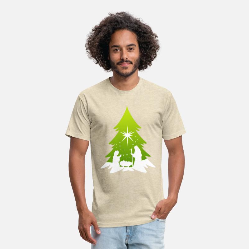 Christmas Tree Nativity Scene Artist