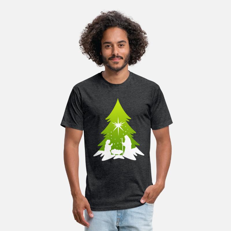 Christmas Tree Nativity Scene Artist
