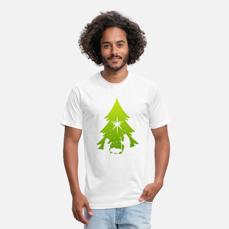 Christmas Tree Nativity Scene Artist