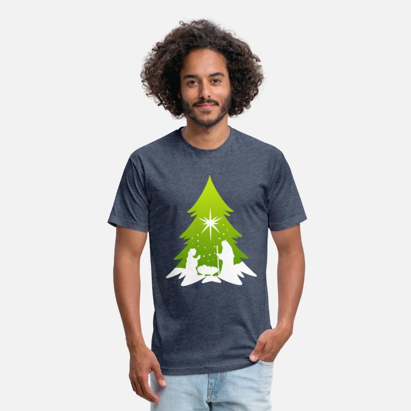 Christmas Tree Nativity Scene Artist
