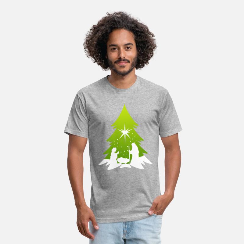 Christmas Tree Nativity Scene Artist