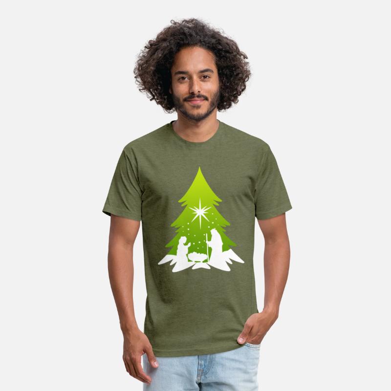 Christmas Tree Nativity Scene Artist