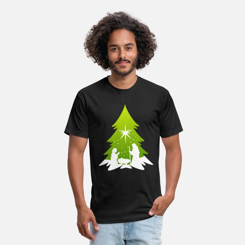 Christmas Tree Nativity Scene Artist