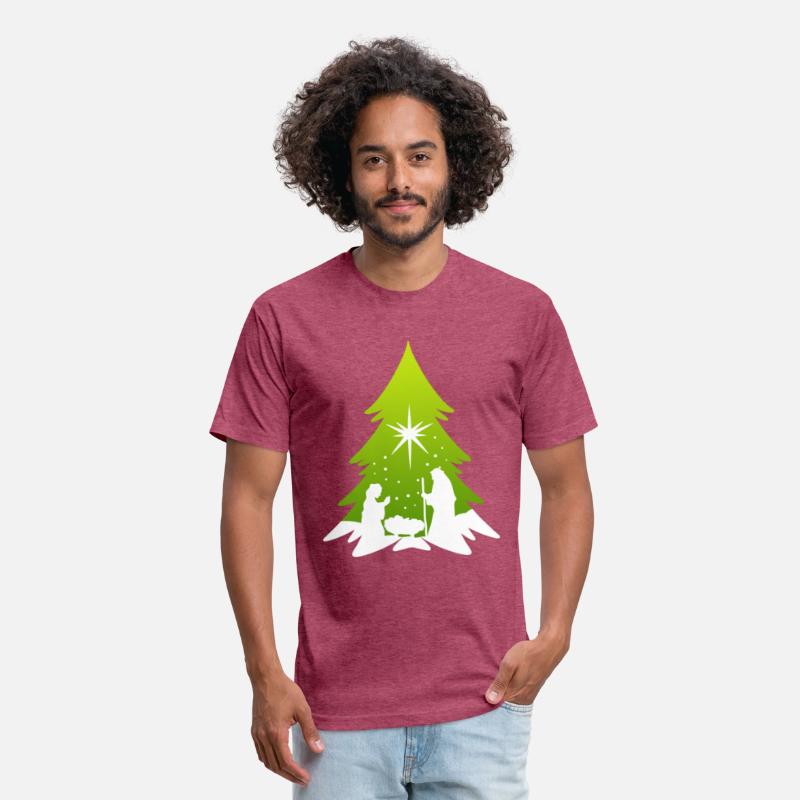 Christmas Tree Nativity Scene Artist