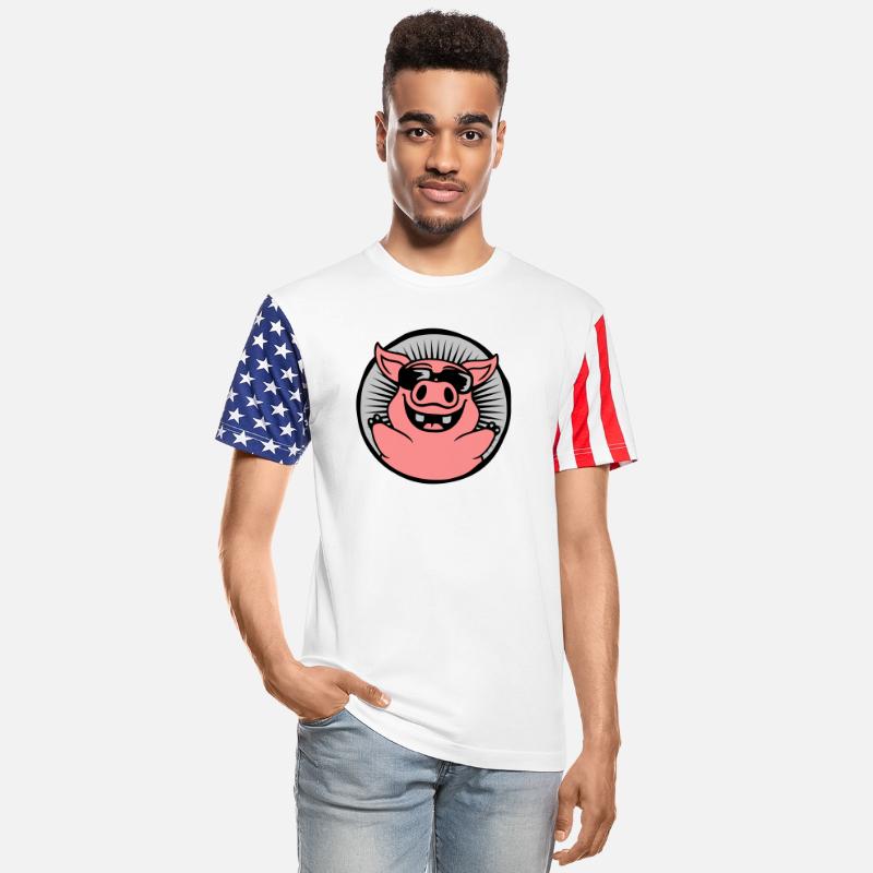 Circle Cool Sunglasses Pig