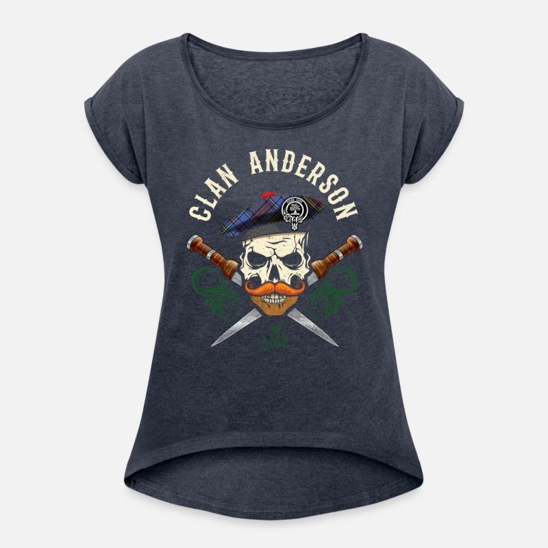 Clan Anderson Scottish Skull Crest Badge Dirk