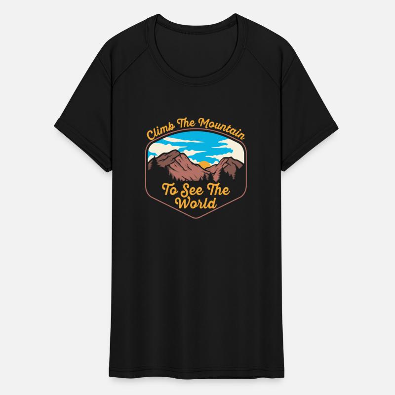 Climb The Mountain To See The World