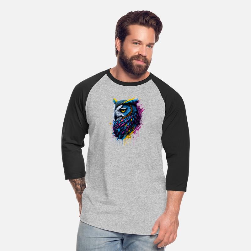 Colorful Owl Splash