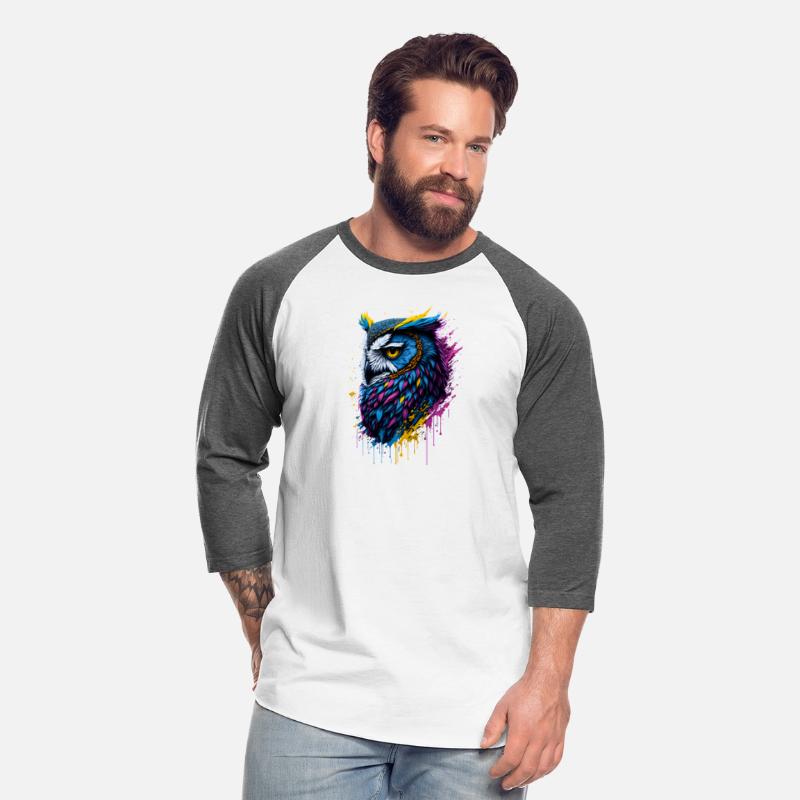 Colorful Owl Splash