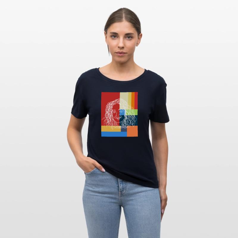 Colorful Smile Portrait Girl