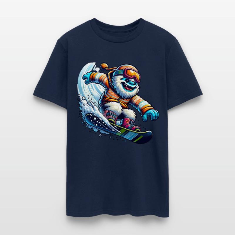 Cool Snowboarding Yeti Adventure