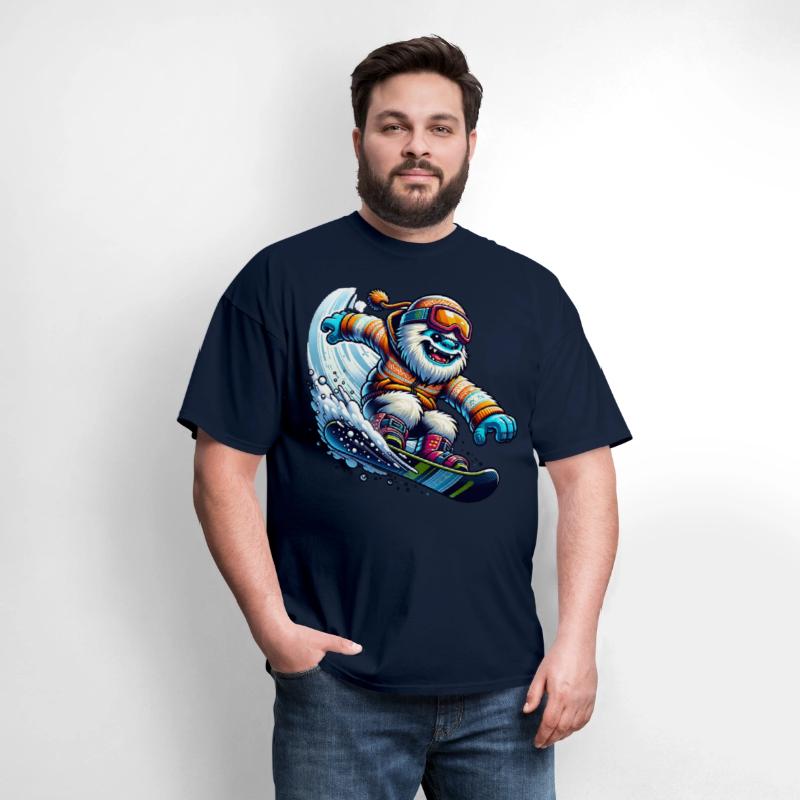 Cool Snowboarding Yeti Adventure