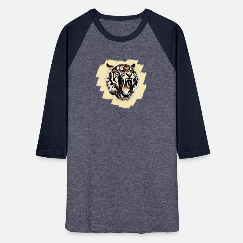 Cool tiger motif on background
