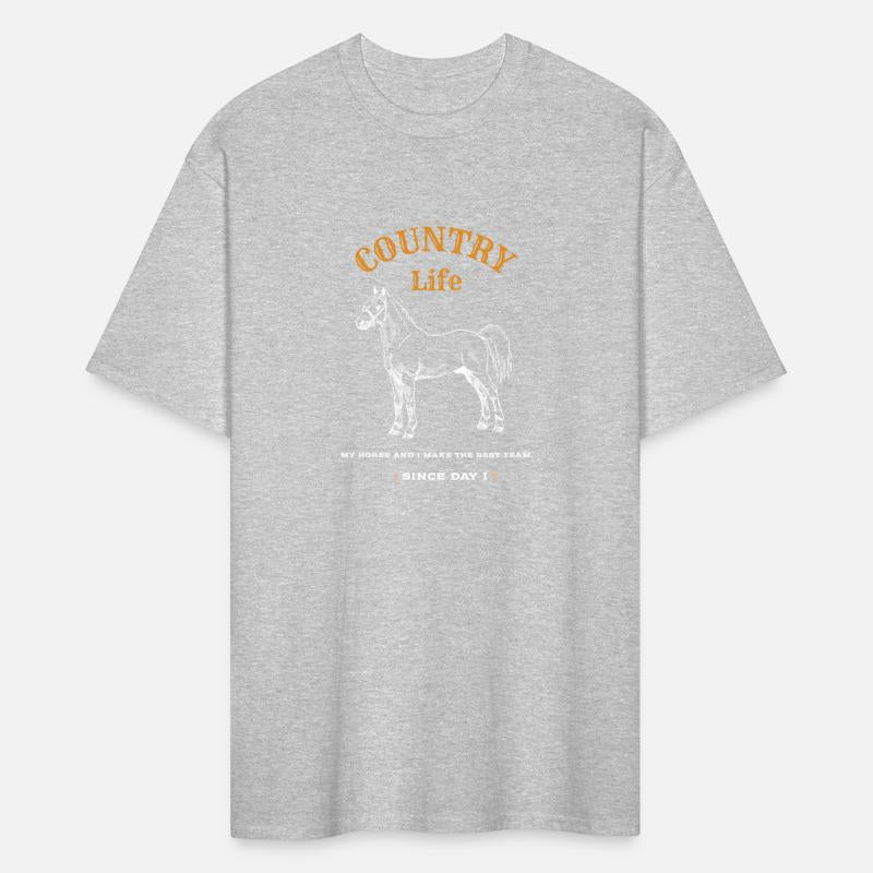 Country life horse love