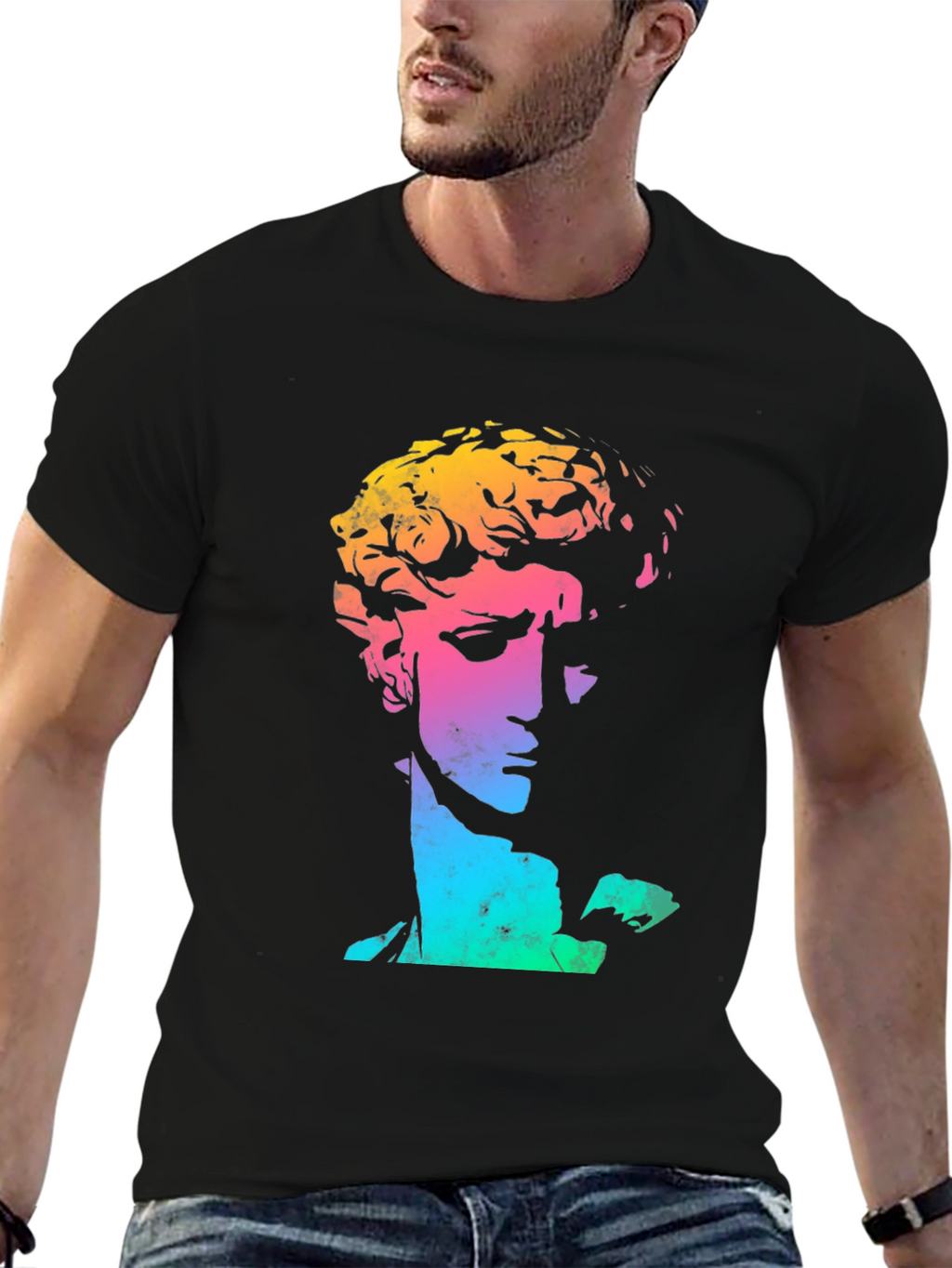Rainbow David T-Shirt