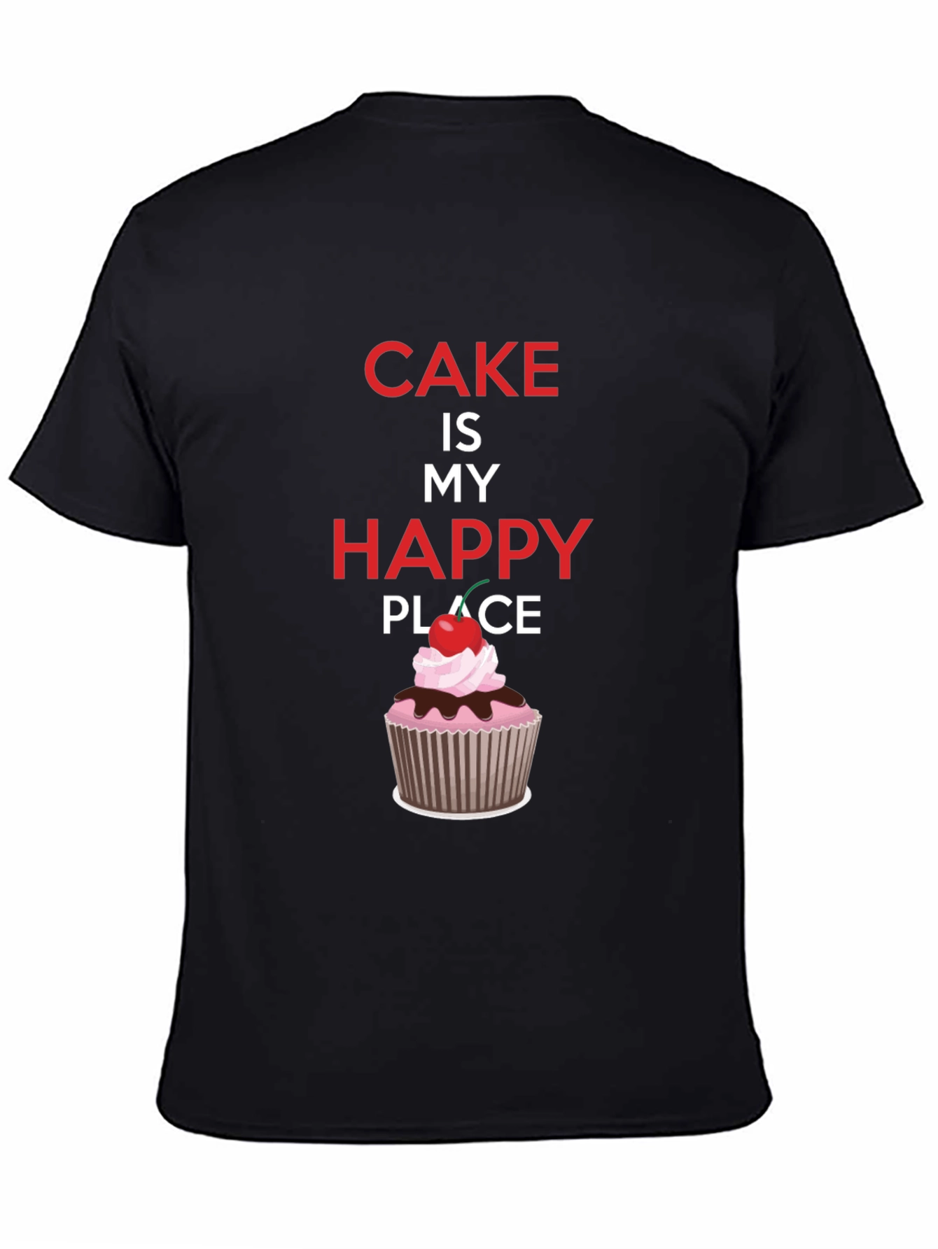 Cake Is My Happy Place Graphic Tee