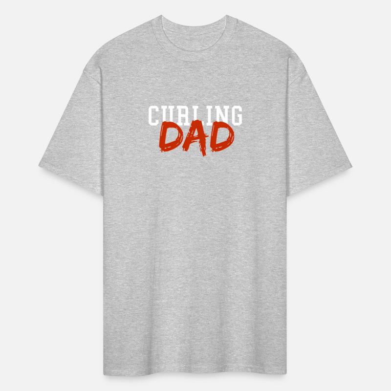Curling Dad Summer Winter Sports