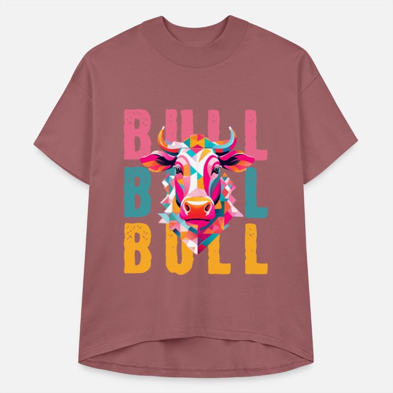 Cute Bull minimalist style art